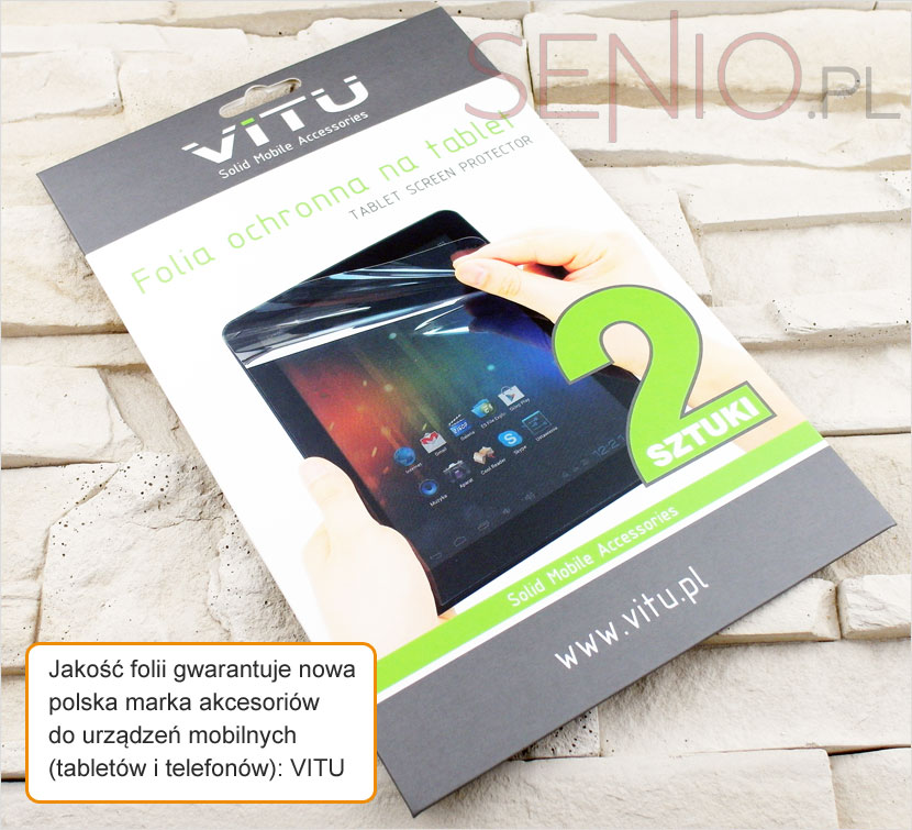 Poliwęglanowe folie na tablet Onda Vi40 Dual Core