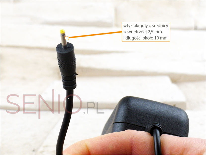 Wtyczka zasilacza do Prestigio MultiPad PMP7070C