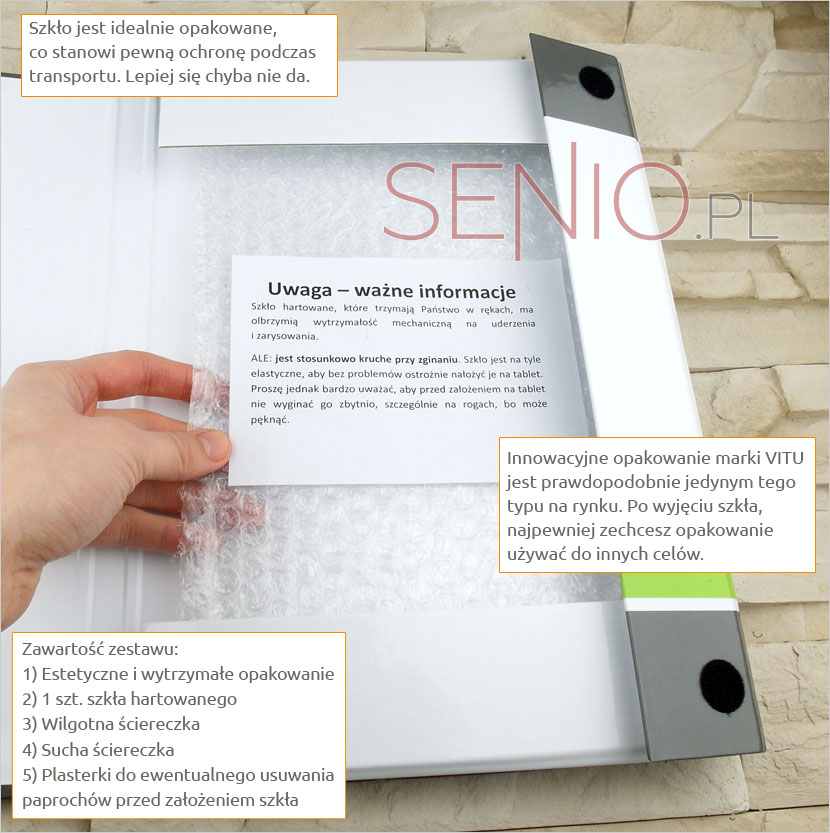 Zawartość kompletu Zawartość opakowania