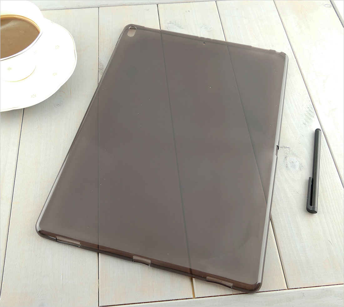 CZARNE elastyczne etui do tabletu Apple iPad Pro 12,9 cala 2017