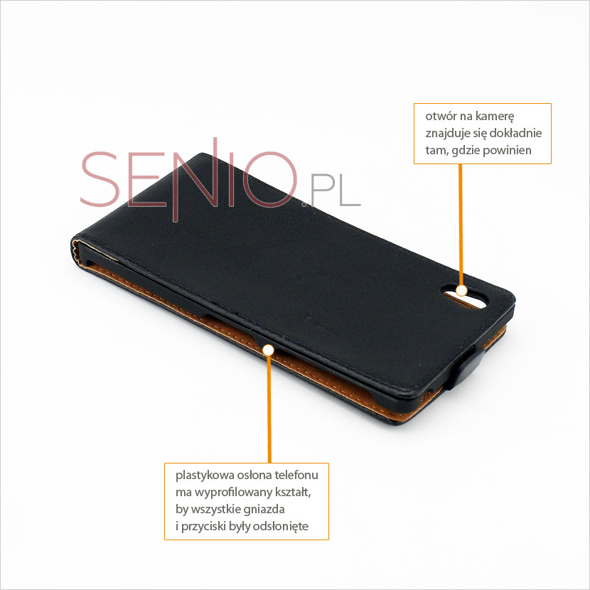 Eleganckie etui z eko sk&oacute;ry do telefonu