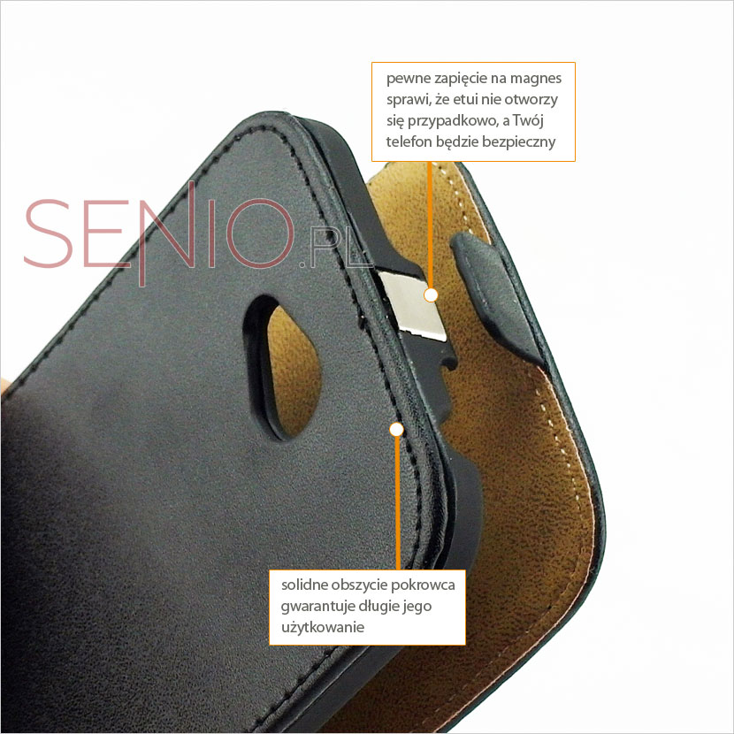 Etui zamykane na magnes