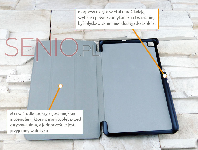 dopasowane etui na tablet LG G Pad 4 8.0 P530 (8 cali)