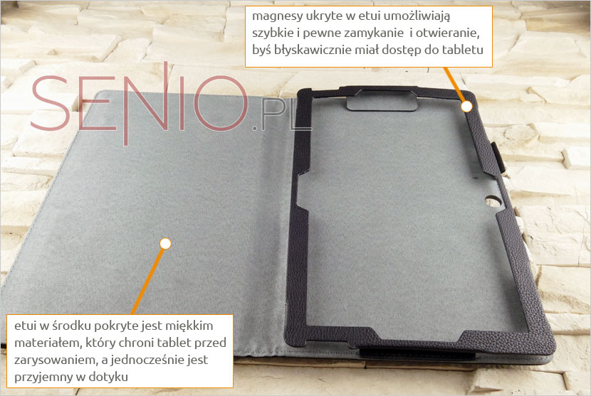 Etui zamykane na tablet Teclast X3 Plus (11.6 cala)
