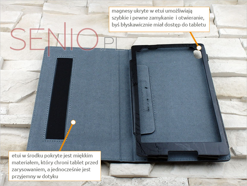 pokrowiec na tablet Lenovo Tab3 8 Plus P8 8.0 