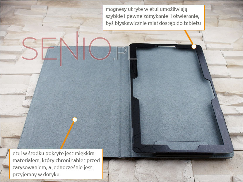 Etui książkowe na tablet Teclast TBook 16 Pro 11.6 cala