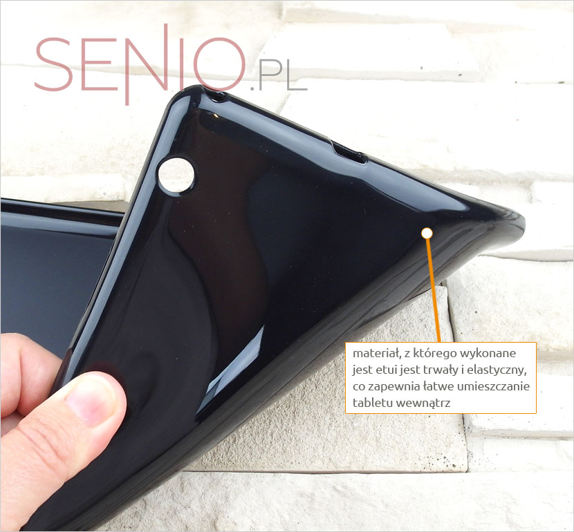 przezroczyste plecki na tablet