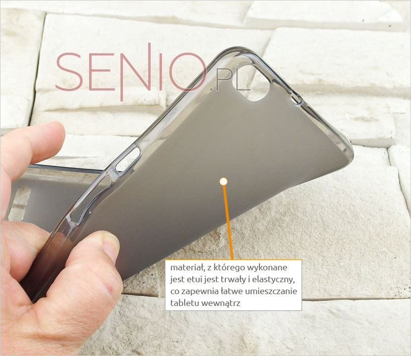 przezroczyste plecki na tablet