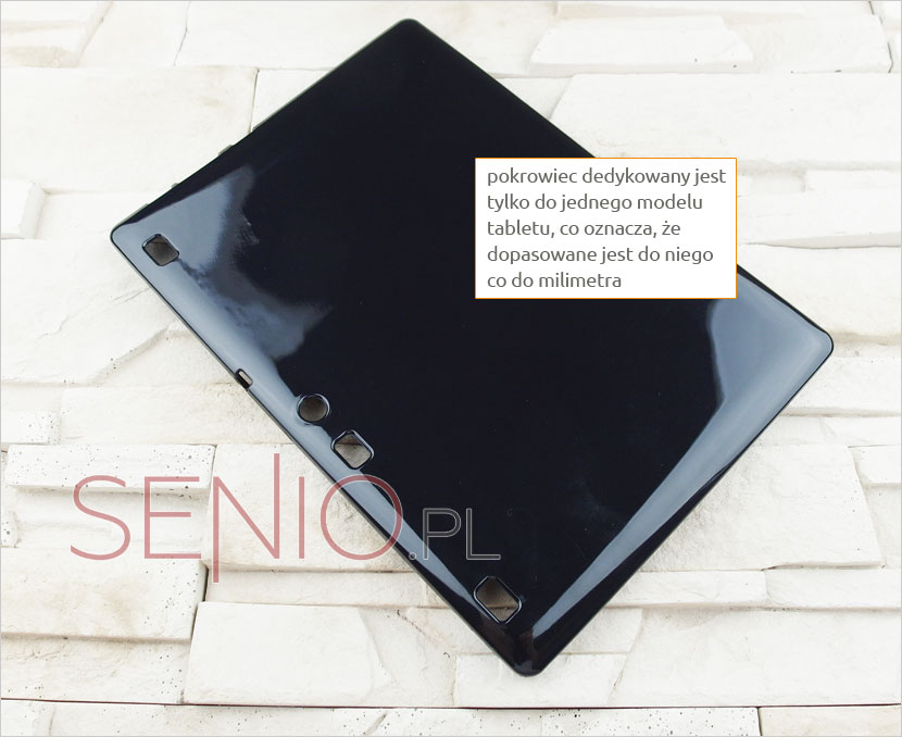 przyciski w silikonowym etui do tabletu Lenovo TAB3 10 Plus TB3-X70L