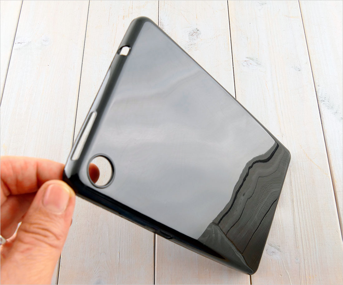 CZARNE silikonowe etui do tabletu Lenovo Tab M7