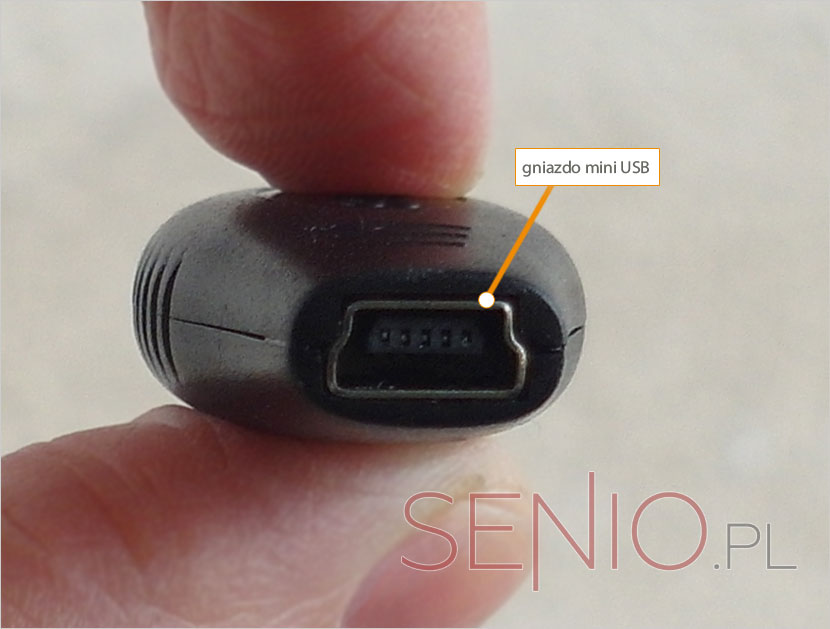 Adapter do ładowarki z gniazdem mini USB