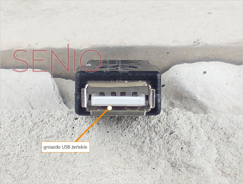 Przejści&oacute;wka &ndash; adapter: męski micro-USB - żeński USB