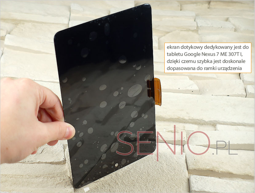 Matryca ekran dotykowy dopasowany do tabletu Google Nexus 7 ME 307T I