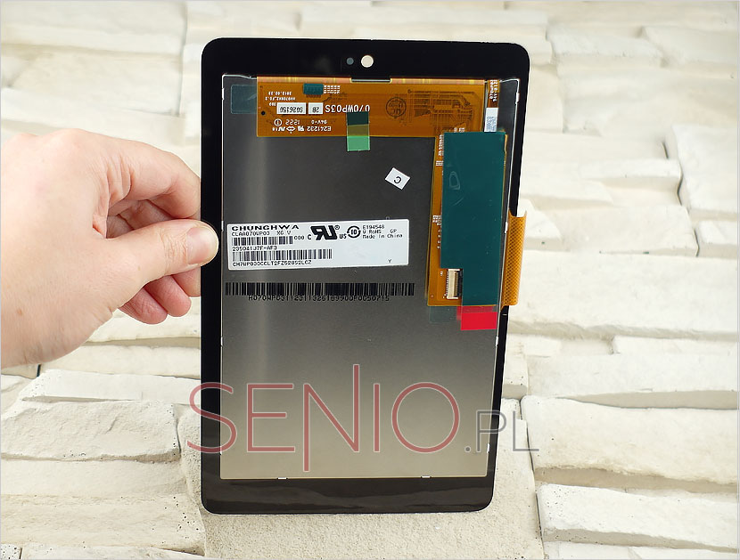 Panel dotykowy matryca rekomendowany do tabletu Google Nexus 7 ME 307T I