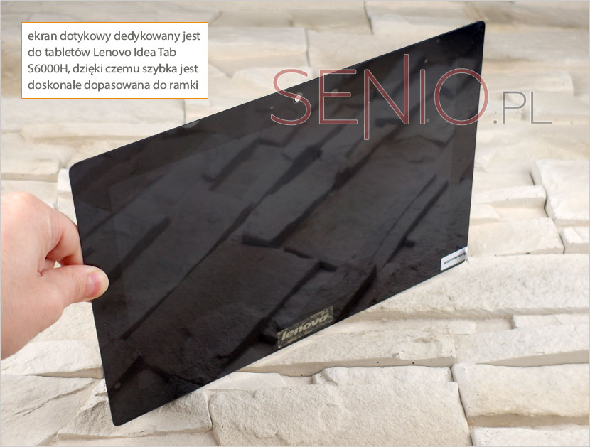 Ekran dotykowy matryca dedykowany do tabletu Lenovo Idea Tab S6000H