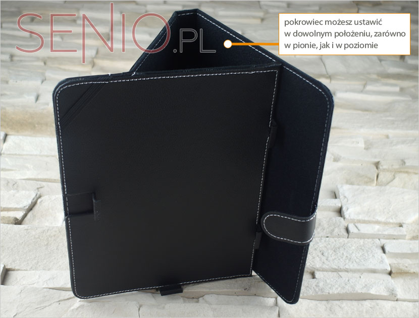 Pokrowiec książkowy  na tablet o wymiarze 9,7-calowego