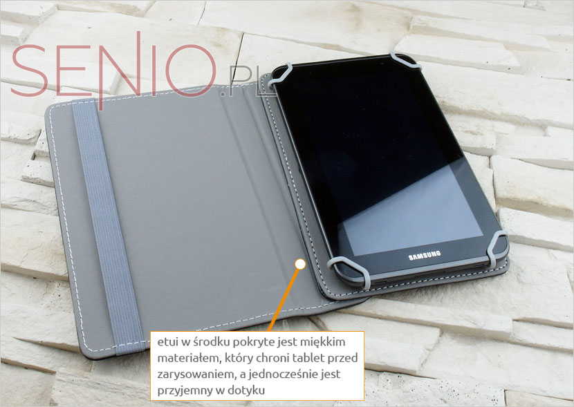 zamykany pokrowiec na tablet