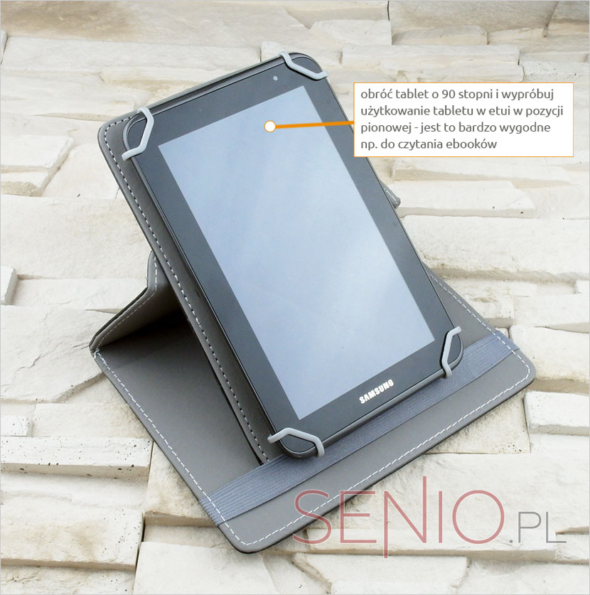 podstawka do oglądania film&oacute;w na tablecie