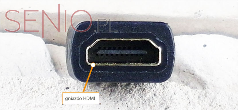 Przejście: HDMI - mini HDMI do tabletu