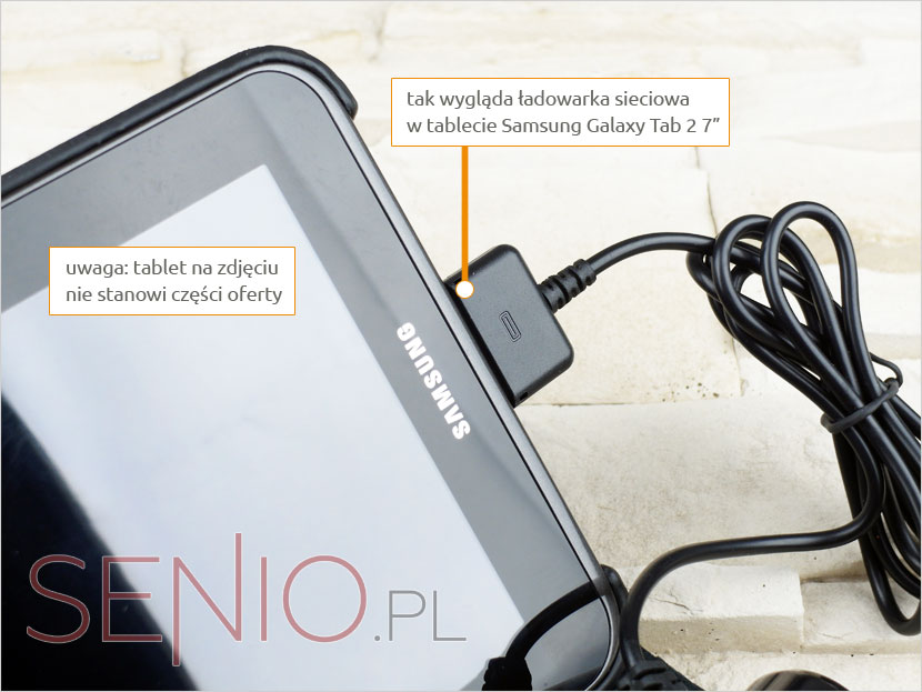 Ładowarka sieciowa 5V 2A do Samsung Galaxy Tab 1, 2, 30-pin