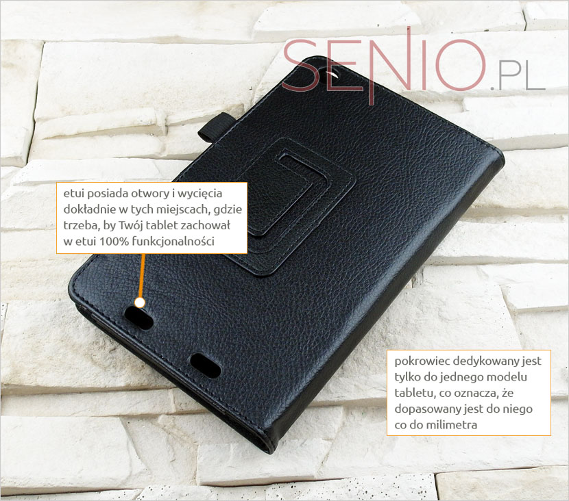 Eleganckie i wielofunkcyjne etui na tablet Acer Iconia B1-730 HD