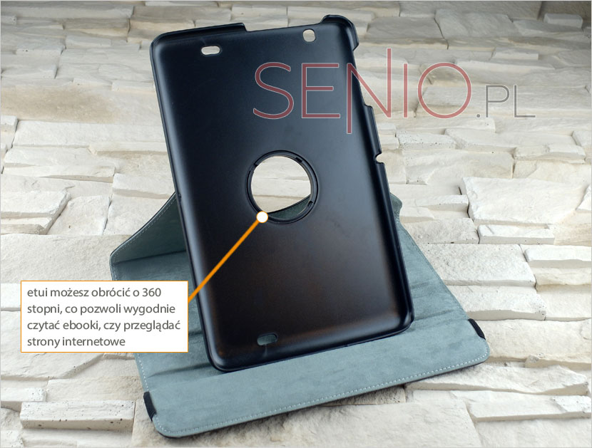 Etui z praktycznym stojakiem na tablet  LG G Pad (V700) 10.1