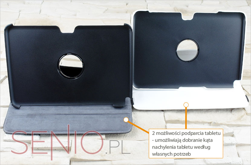 Etui z możliwością regulacji kąta nachylenia tabletu