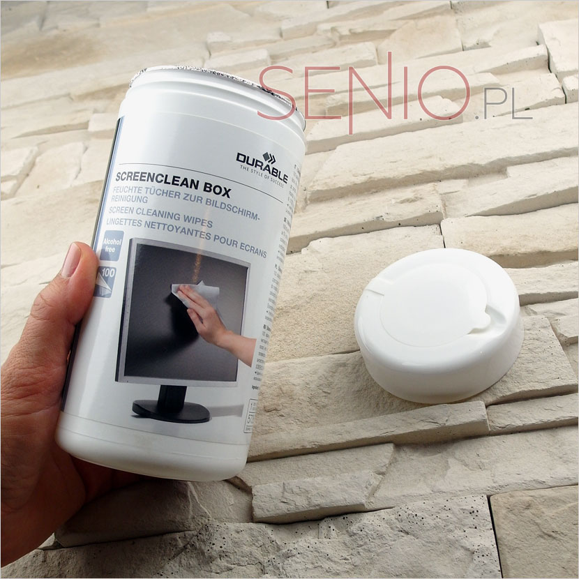 Ścierczki do ekranu tablet&oacute;w smarfon&oacute;w zabezpieczone przed wyschnięciem