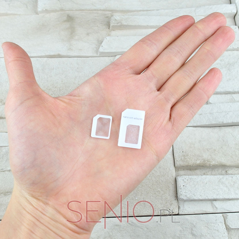 Adapter do karty micro nano SIM do tabletu lub telefonu komórkowego