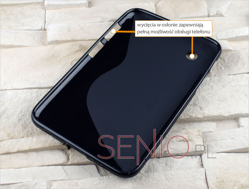 Elastyczny i wytrzymały pokrowiec na tablet Samsung Galaxy Tab 2 7.0 (P3100)