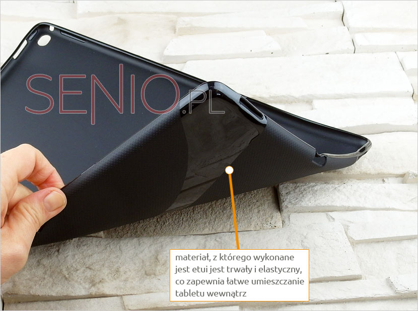 Elastyczny i dopasowany pokrowiec gumowy do tabletu Apple iPad Pro 12.9