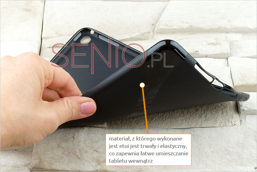 Elastyczny i wygodny pokrowiec silikonowy