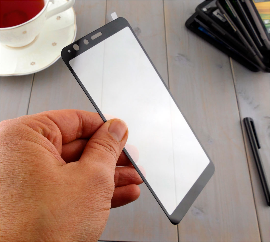 szkło czarne plus gratisy