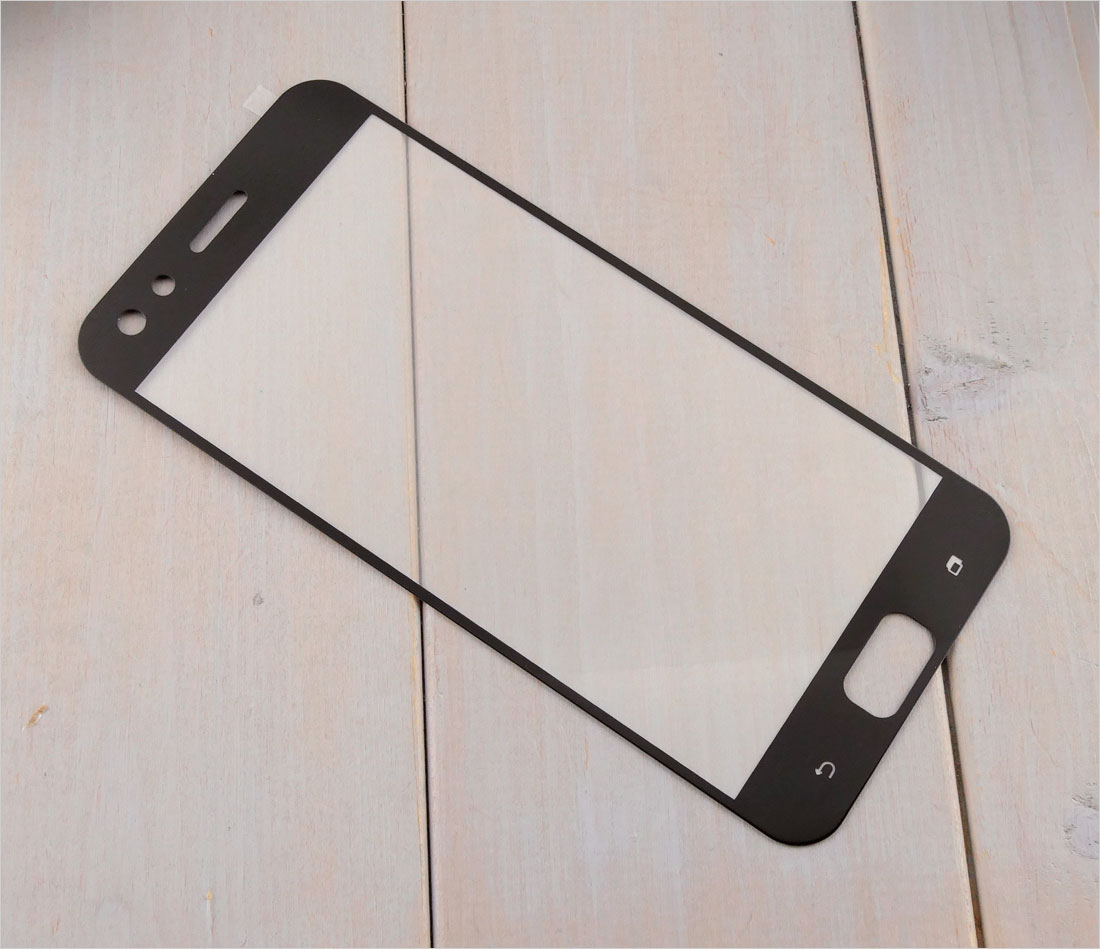 Zaokrąglone szkło hartowane 3D do telefonu ASUS Zenfone 4 Pro ZS551KL - kolor CZARNY
