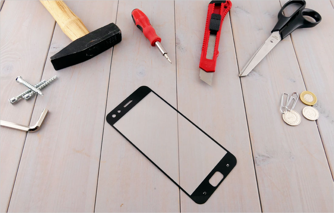 szkło chroniące telefon