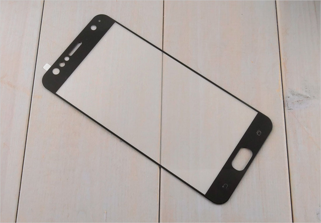 Zaokrąglone szkło hartowane 3D do telefonu Asus ZenFone 4 Selfie ZD553KL 