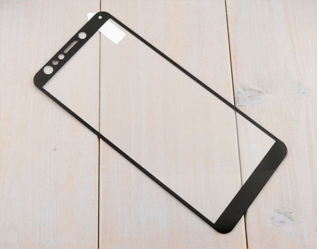 Zaokrąglone szkło hartowane 3D do telefonu Asus ZenFone 5Q ZC600KL - kolor CZARNY