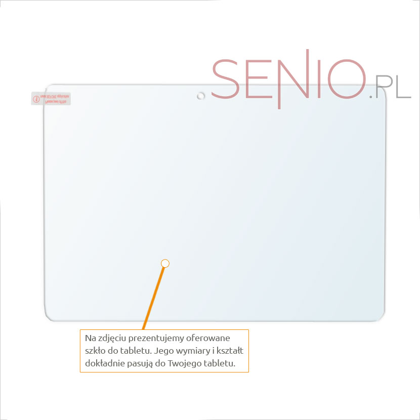 Dedykowane szkło hartowane (tempered glass) na tablet Acer Iconia One 10 B3-A10