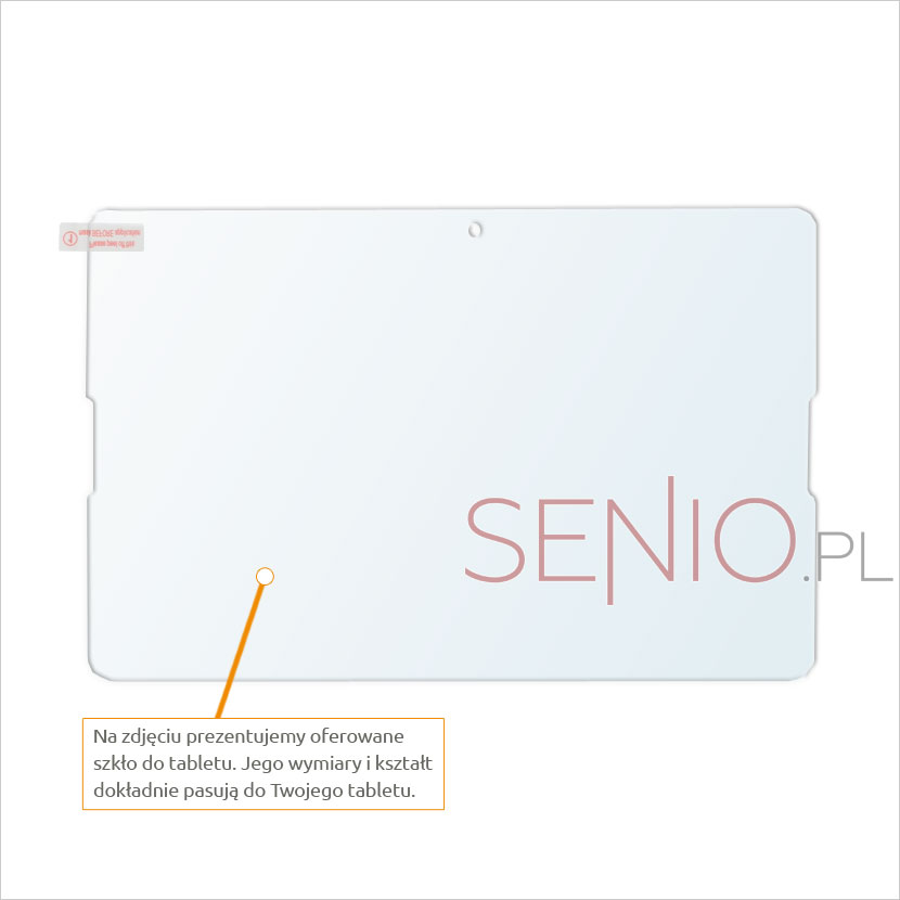 Dedykowane szkło hartowane (tempered glass) na tablet Acer Iconia One 10 B3-A20