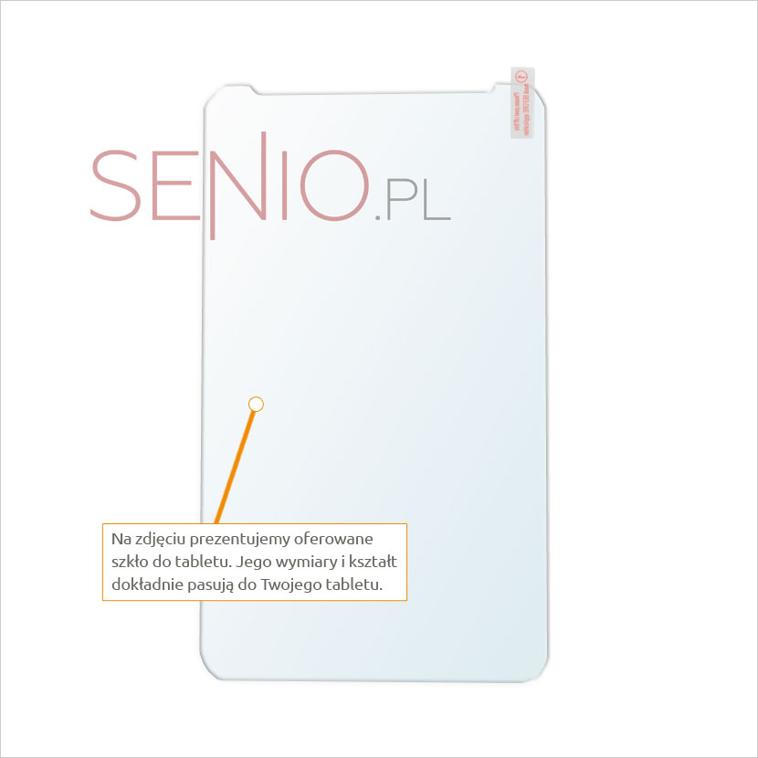 Dedykowane szkło hartowane (tempered glass) na tablet Asus FE7010CG 170CG