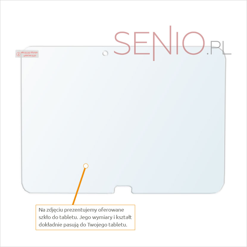 Dedykowane szkło (tempered glass) na tablet Samsung GALAXY Tab 4 10.1 Dedykowane szkło hartowane (glass) na tablet Samsung GALAXY Tab 4 10.1