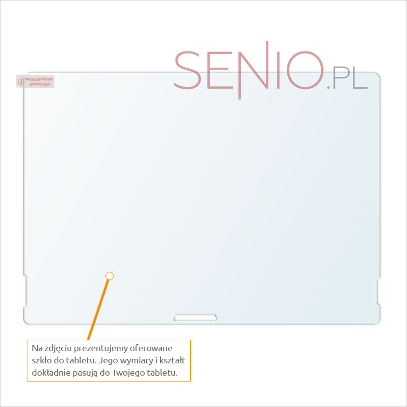 Dedykowane szkło hartowane (glass) na tablet Microsoft Surface Book