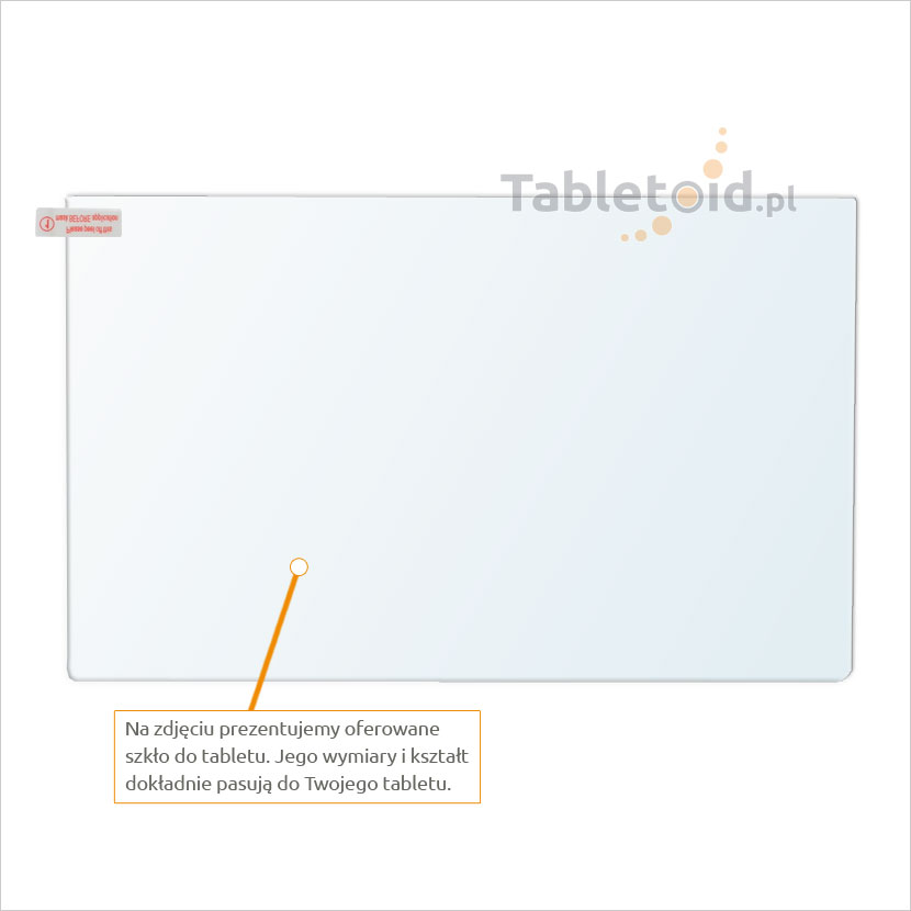 Dedykowane szkło hartowane (tempered glass) na tablet Lenovo YOGA 3 10 Pro X90F
