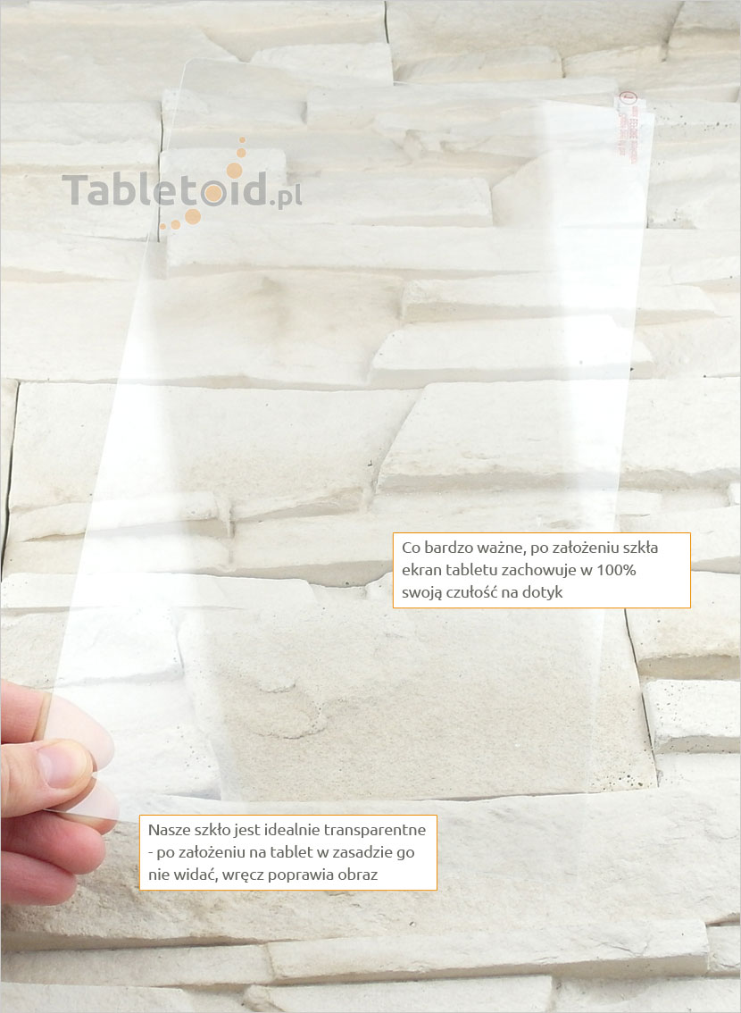 Szkło hartowane w dłoniach - Lenovo YOGA 3 10 Pro X90F