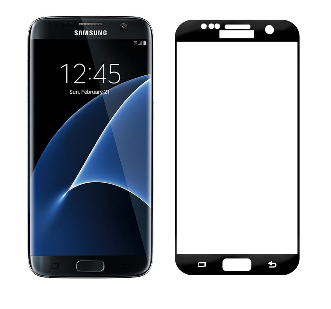 szkło hartowane do telefonu Zaokrąglone szkło hartowane 3D do telefonu Samsung Galaxy S7 Edge