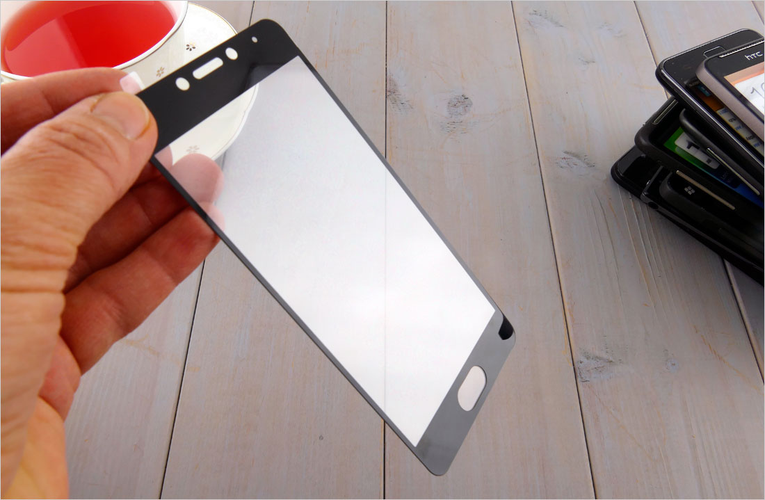 szkło kolorowe na telefon