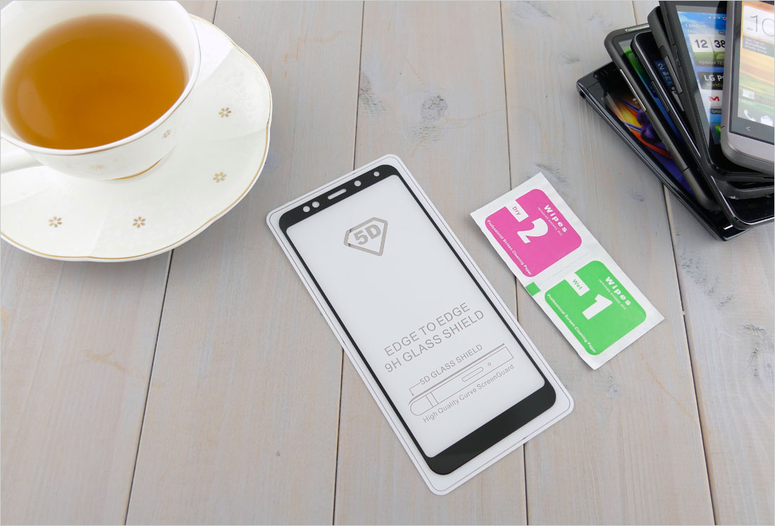 szkło hartowane do telefonu  Xiaomi Redmi 5 Plus- dobra cena, 9h, tempered glass