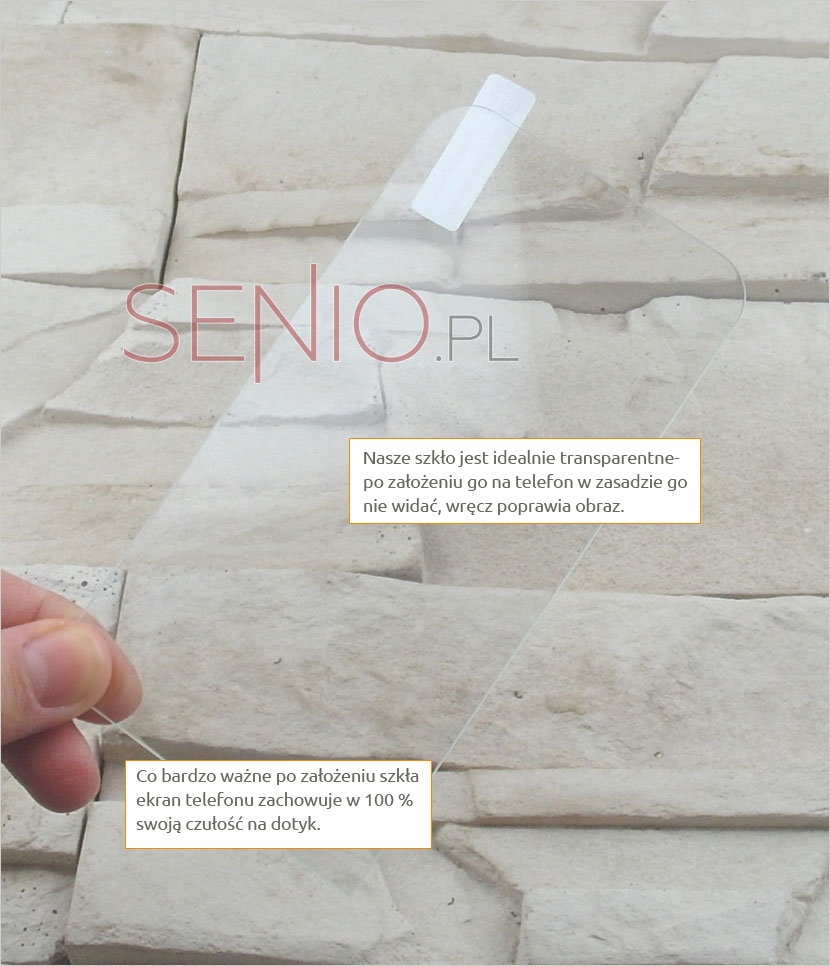 solidne szkła 3D na telefony dotykowe HTC Desire 616