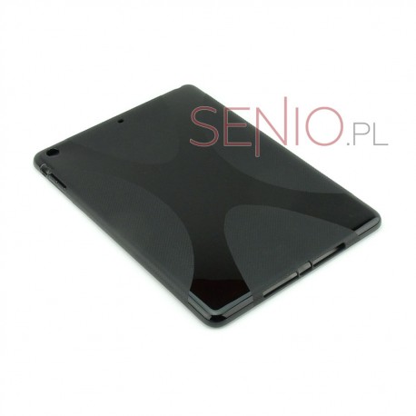 Dedykowane, silikonowe etui (plecki) do tabletu Apple iPad Air – czarne, dopasowan