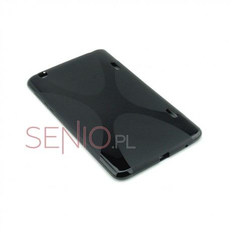 Dedykowane, silikonowe etui (plecki) do tabletu LG G Pad (V500) 8.3 – czarne, dopasowane